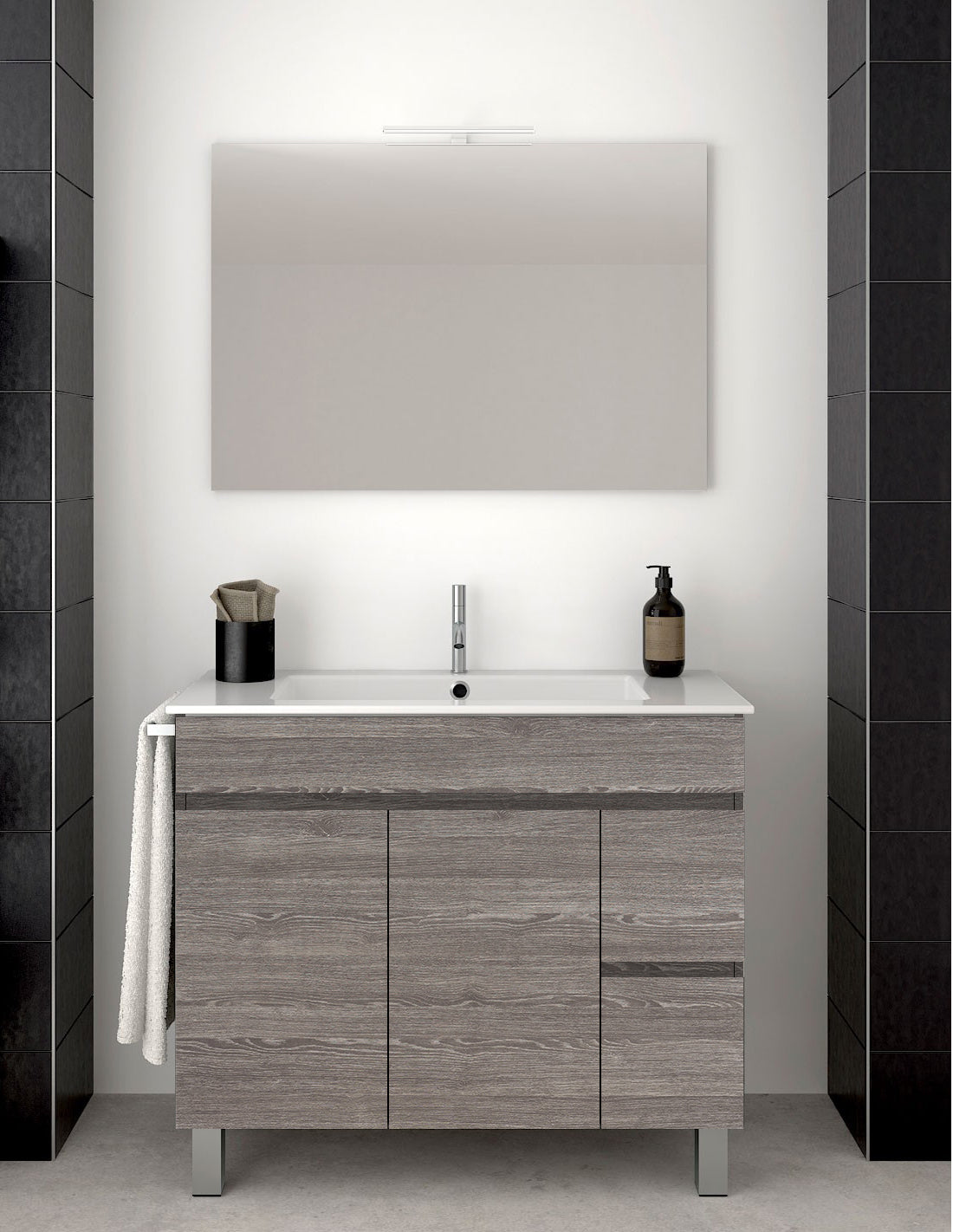 Badmeubel ISQUIA met wastafel