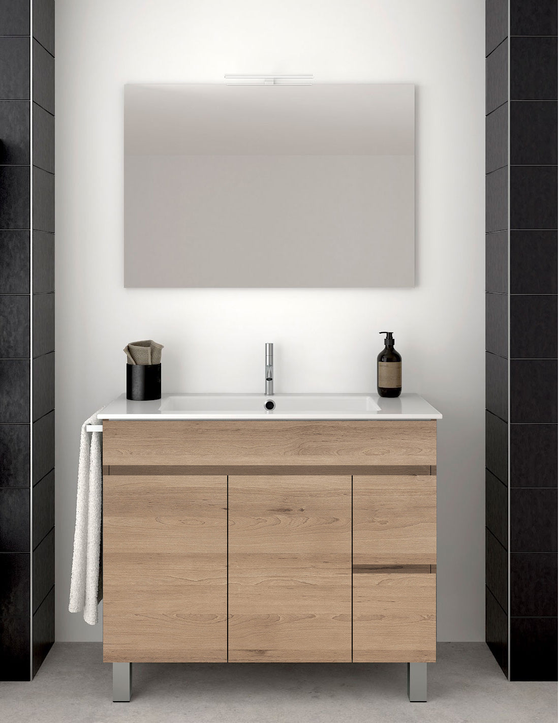 Badmeubel ISQUIA met wastafel