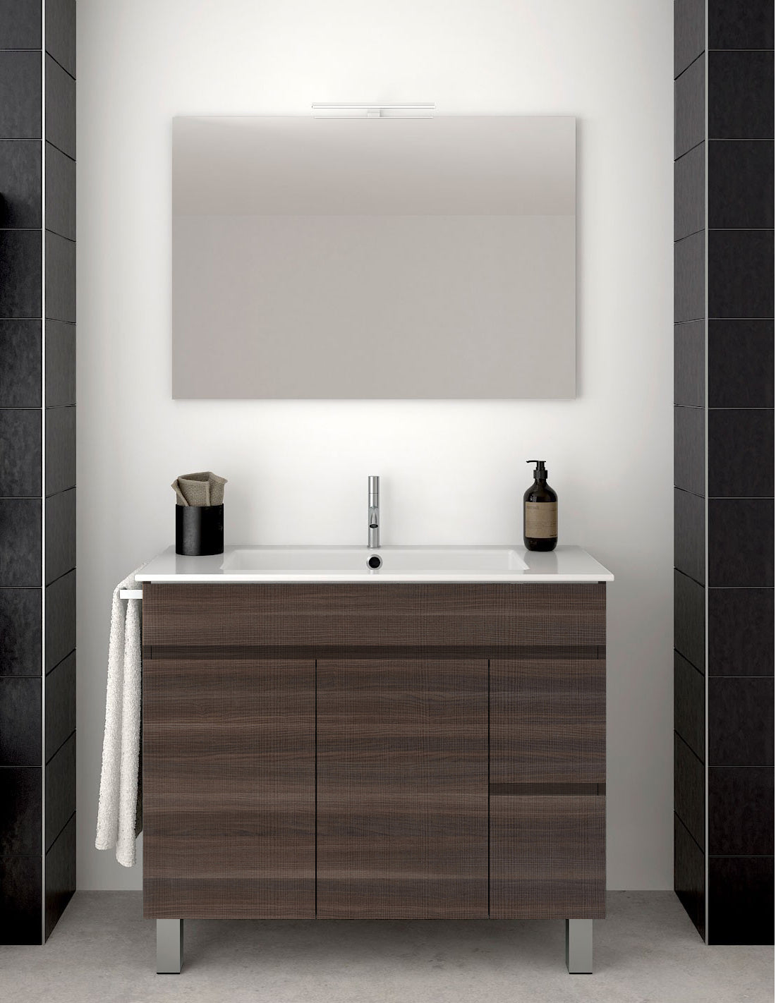Badmeubel ISQUIA met wastafel