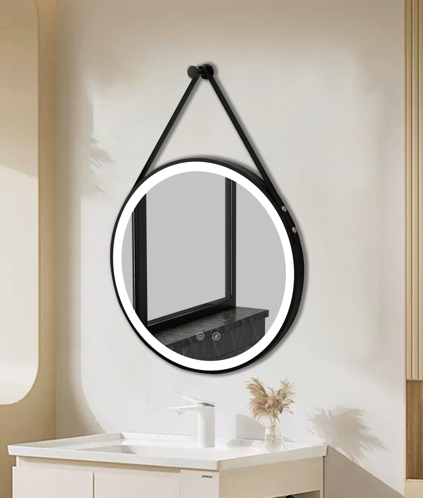 LED-spiegel Olympus Goud