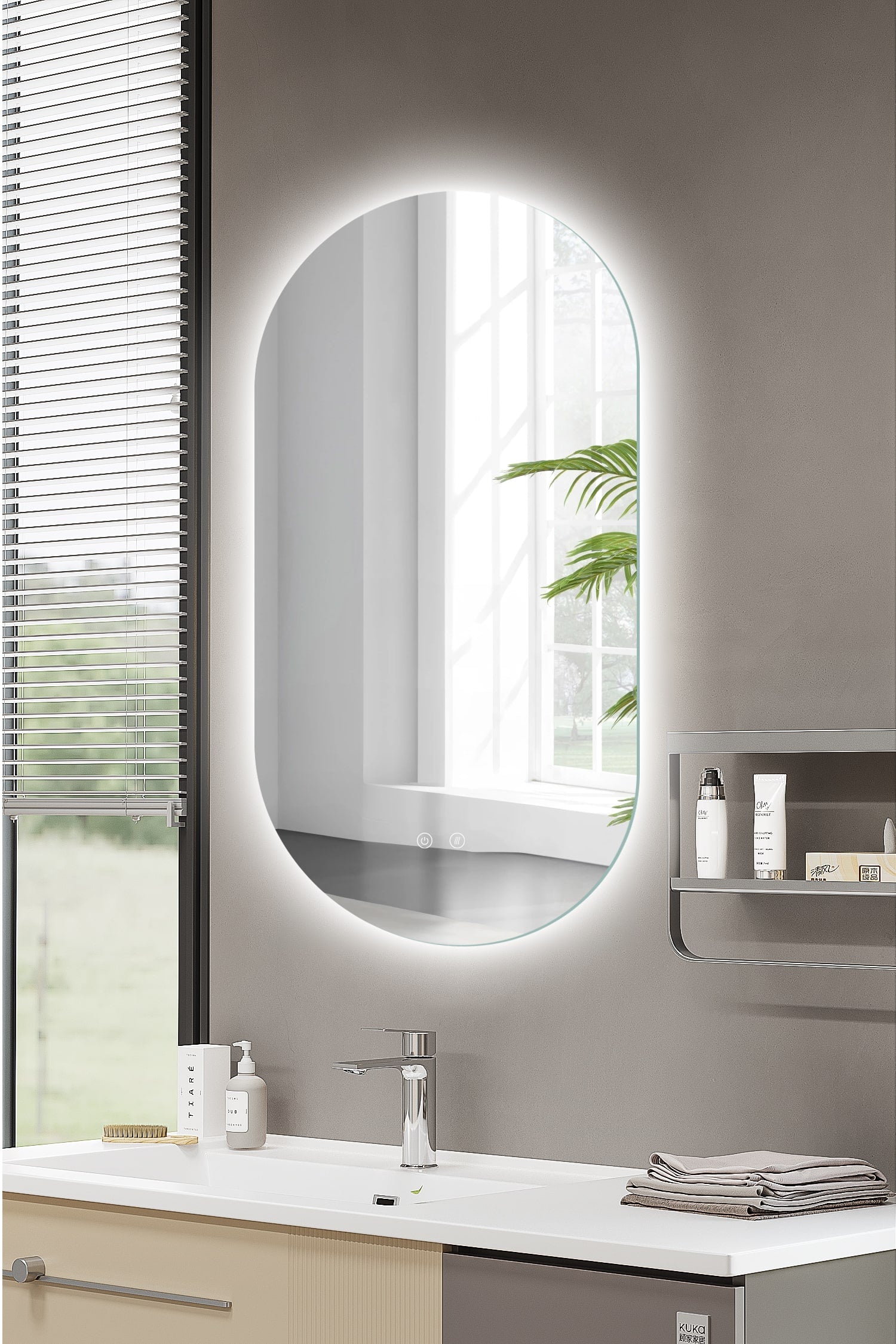 LED-spiegel Selene