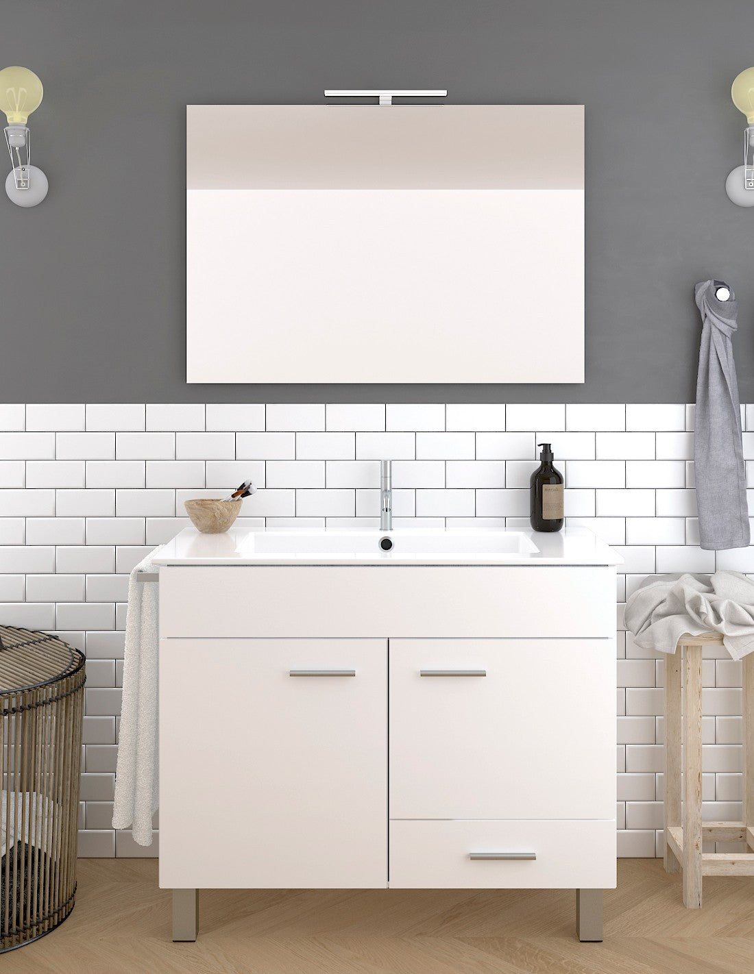 Badmeubel SAMOS met wastafel